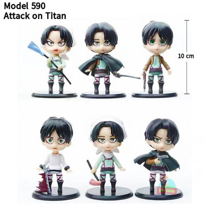 Action Figure Set - Model 590 : Attack on Titan